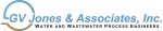 GV Jones & Associates logo, specializing in water and wastewater engineering services.