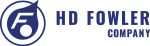Modern HD Fowler Company logo featuring bold text and a droplet graphic symbolizing water services.